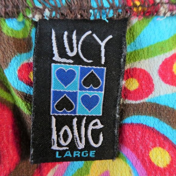 Lucy Love Romper Retro Paisley Wild Sleeveless M - Picture 6 of 7